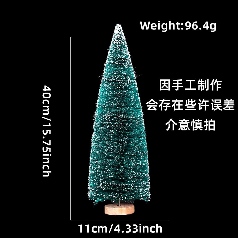 40CM Blue Green Color Tree