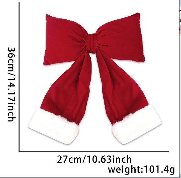 5 Wire Cotton White Edge Bow 3