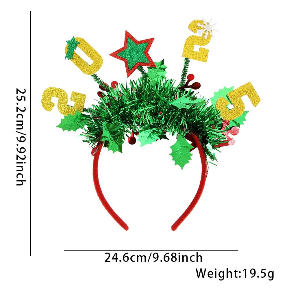 Bell Christmas Stocking Headband 12