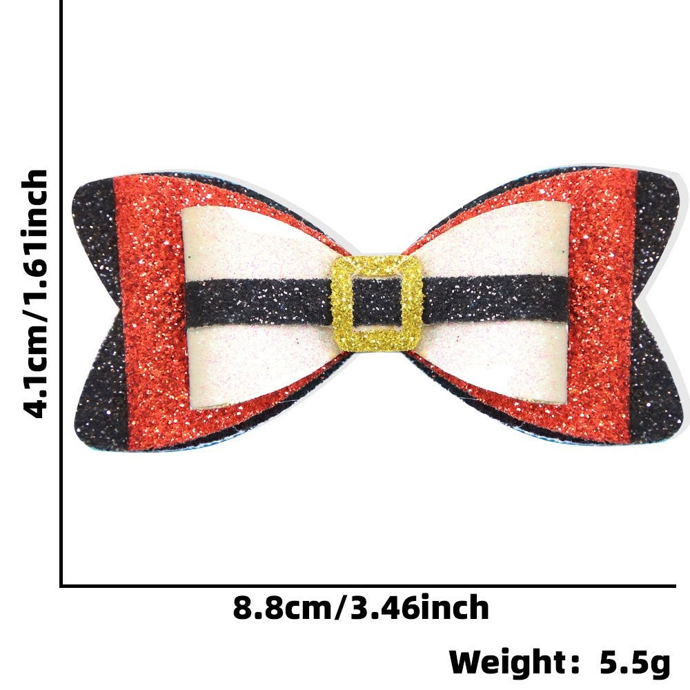 Belt Bow Hair Clip 4.1*8.8cm
