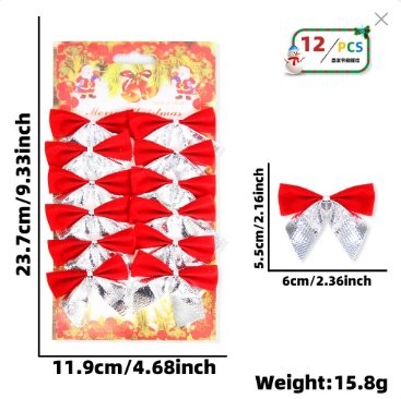Blue Small Bow (12 Pc / Board) 2