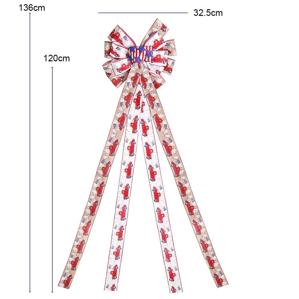 Car Flag Bow