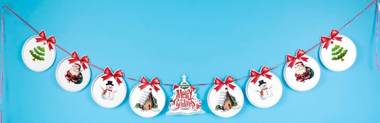 Christmas Bauble Bunting