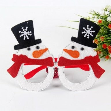 Christmas Decoration Glasses 14.5x12cm