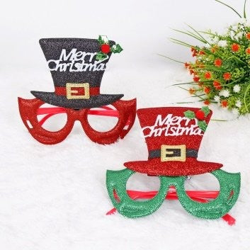 Christmas Decoration Glasses 14x13.5cm