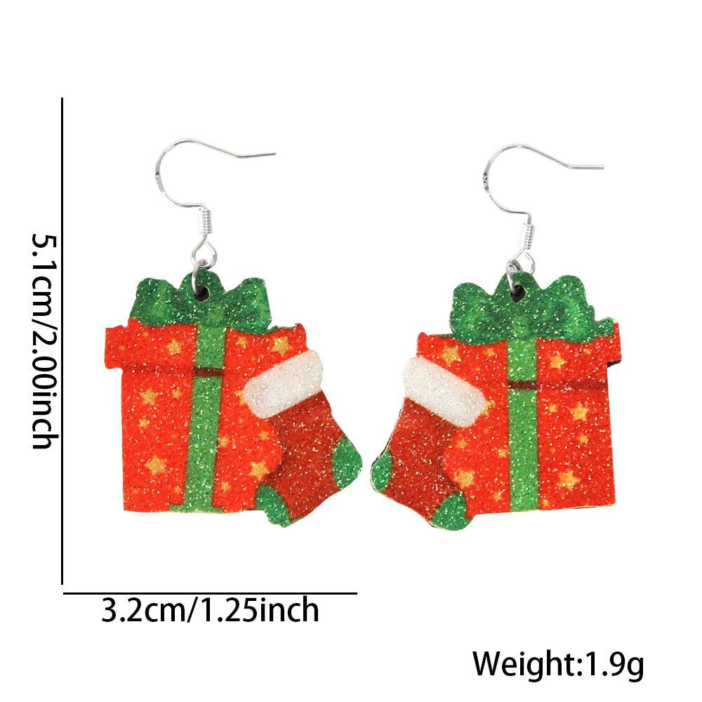 Christmas Flower Hair Clip 5*3cm 6