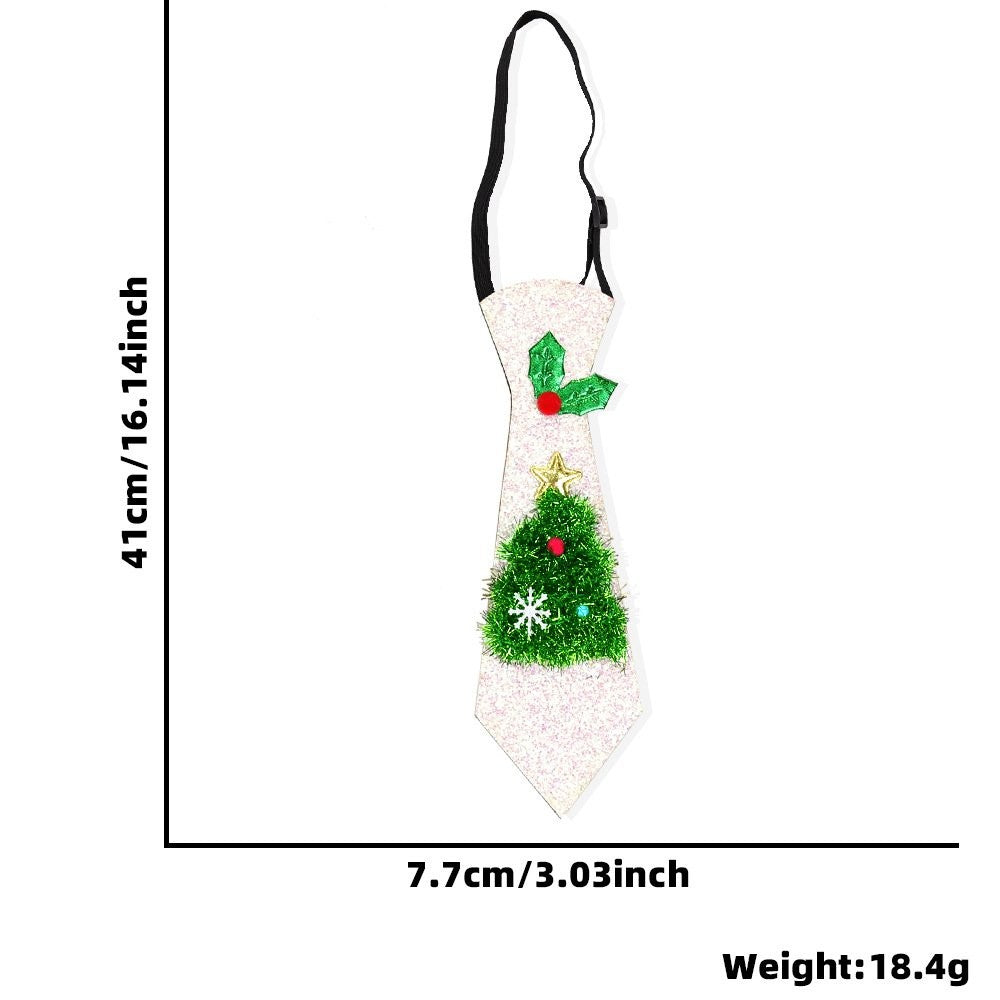 Christmas Tree Berry Necktie