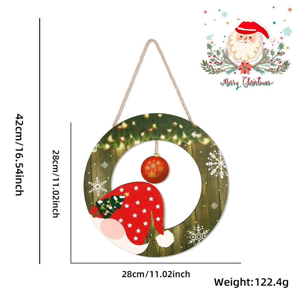 Christmas Tree Letter Style Hanging Sign 6