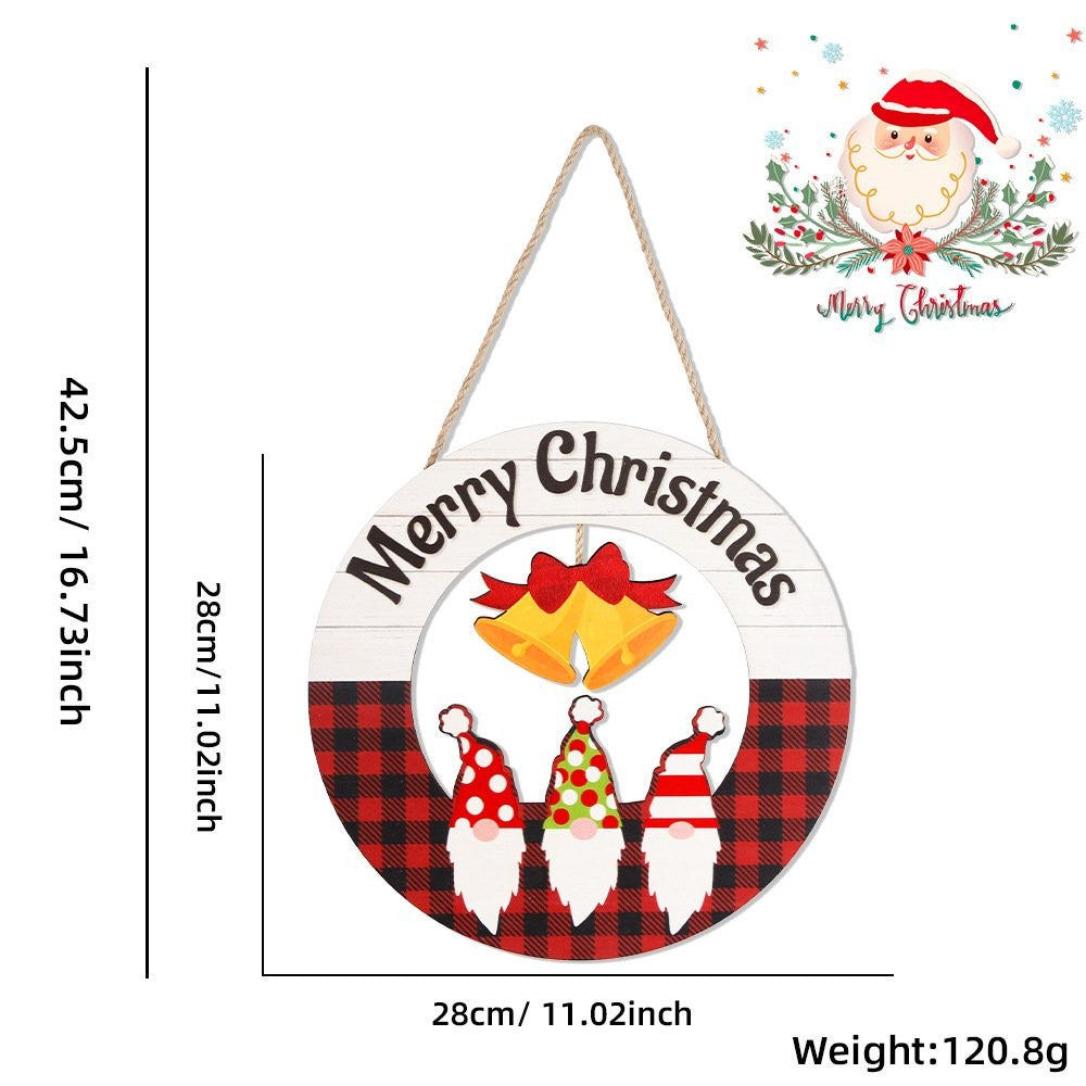 Christmas Tree Letter Style Hanging Sign 7
