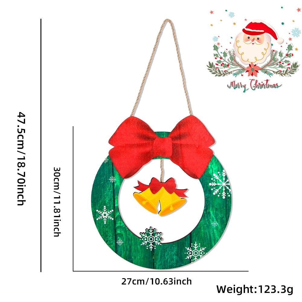 Christmas Tree Letter Style Hanging Sign 8
