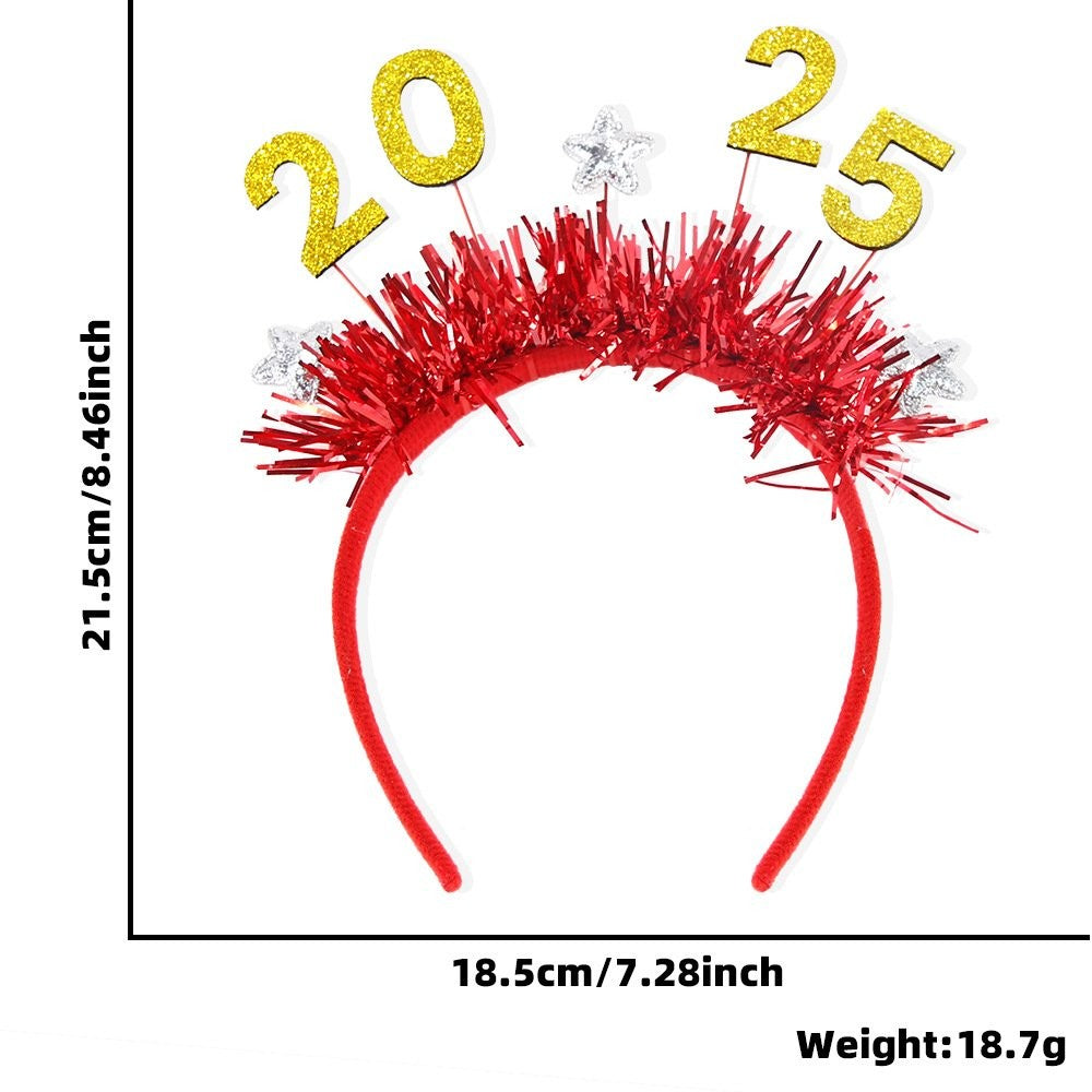 Gold 2025 Headband