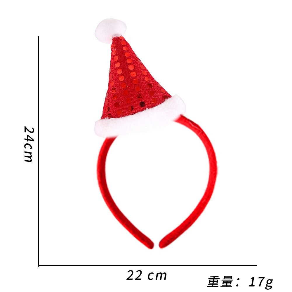 Green Santa Hat Headband 3
