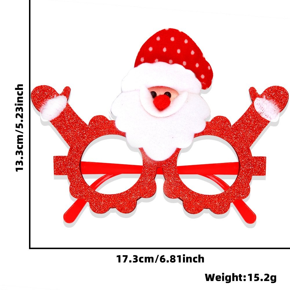 Mitten Santa Claus Glasses
