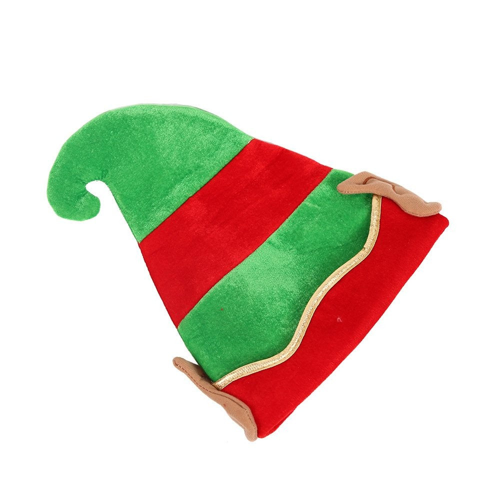 Patchwork Color Santa Hat