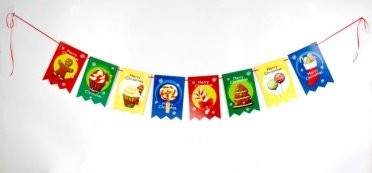 Pattern Pennant Bunting 16cm