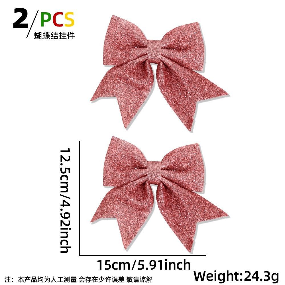 Pink Bow (2 Pc / Bag)
