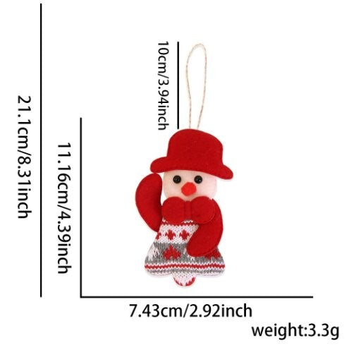 Red Hat Figure Tree Ornament