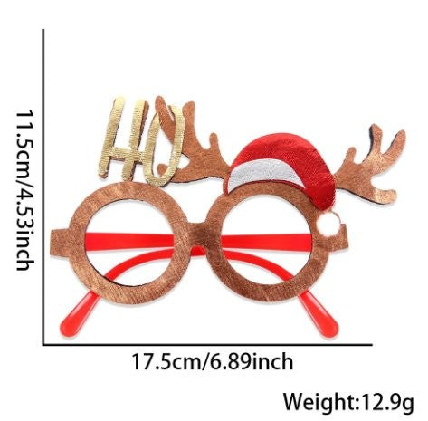Reindeer Silver Spanish Glasses 12