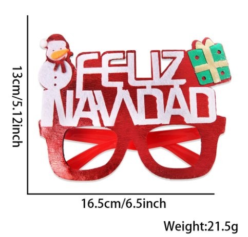 Reindeer Silver Spanish Glasses 6
