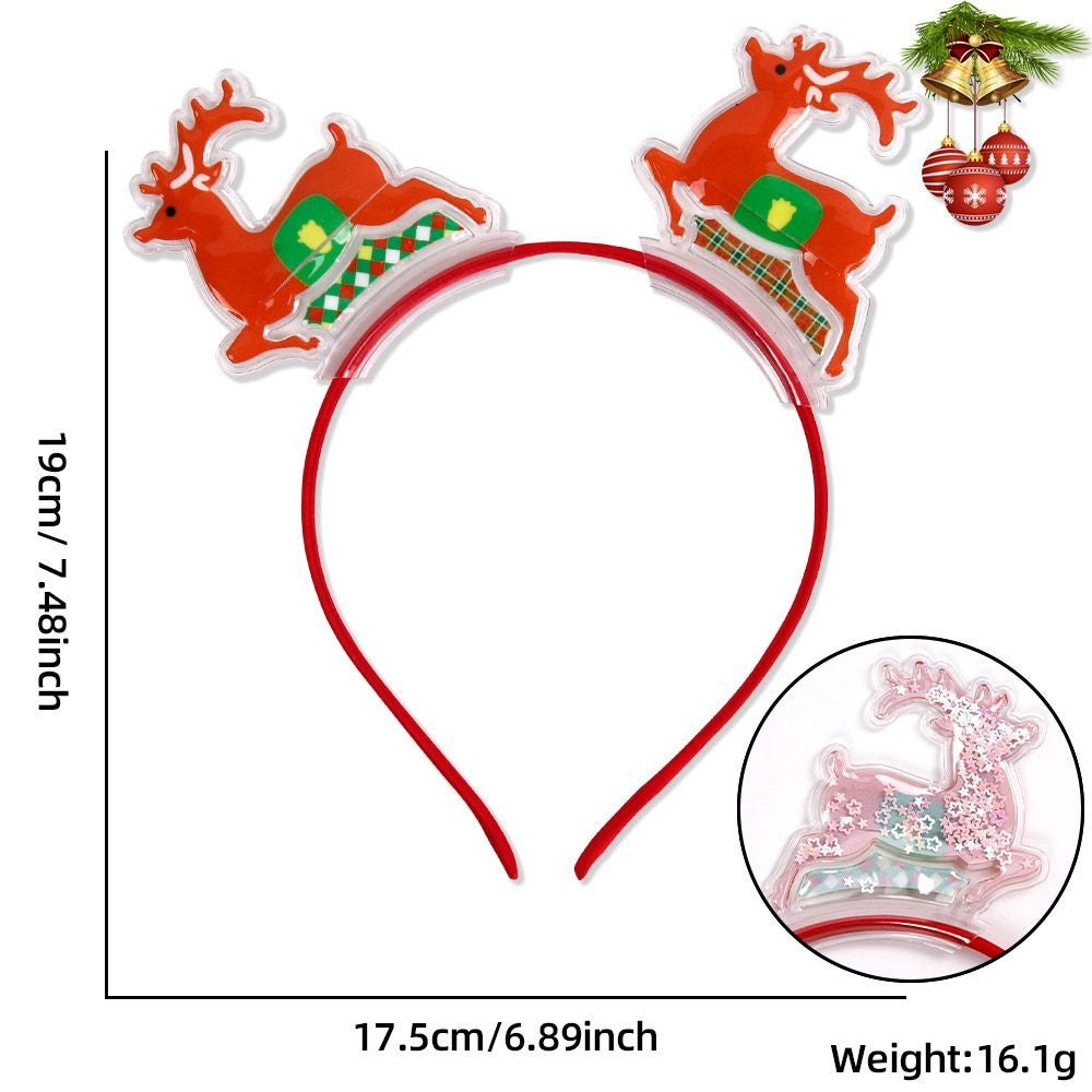 Reindeer Star Quicksand Headband