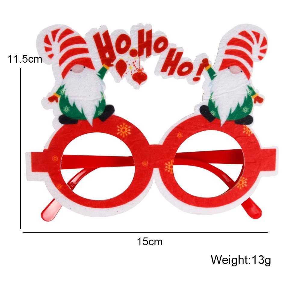 Santa Claus Glasses 8.5*16cm 8
