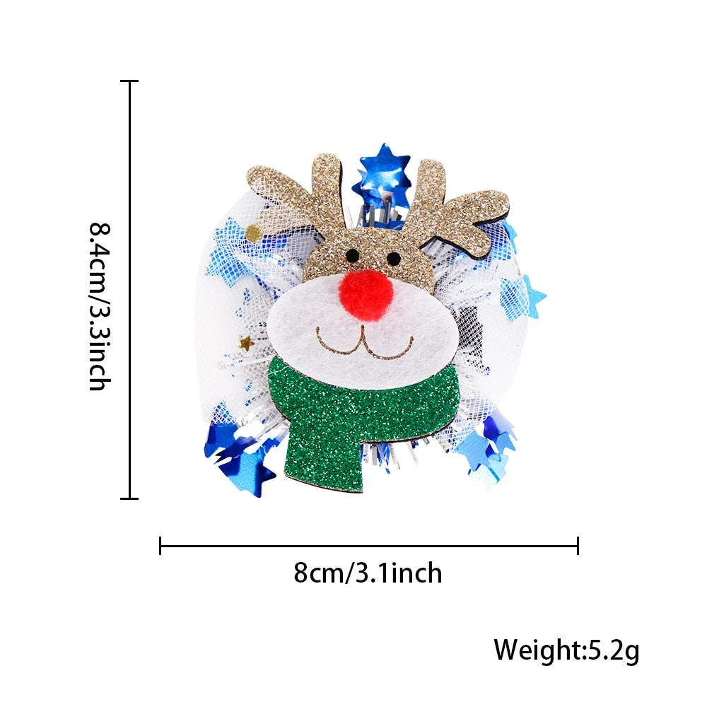 Santa Claus Hair Clip 11