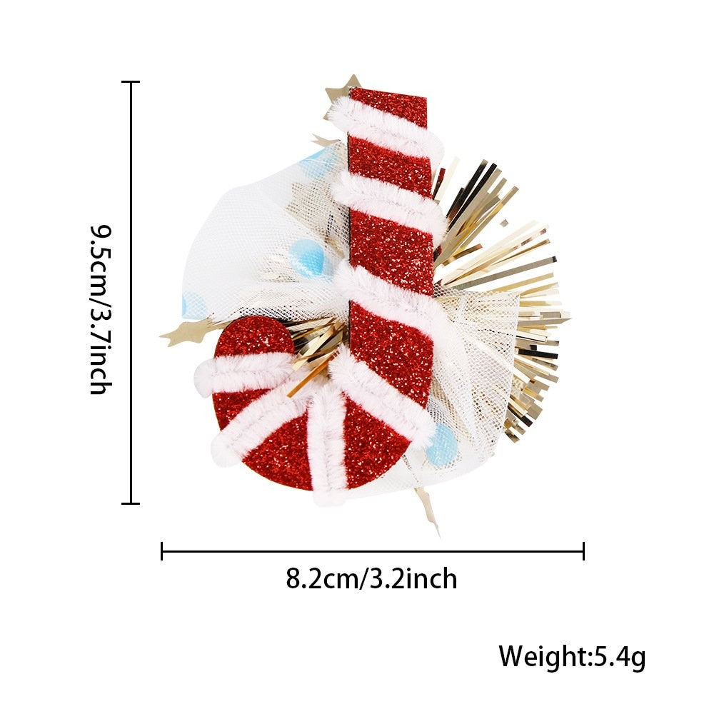 Santa Claus Hair Clip 3
