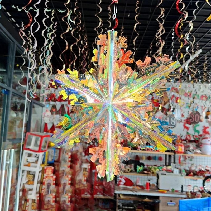 Snowflake (J-S0410) Hanging Ornament
