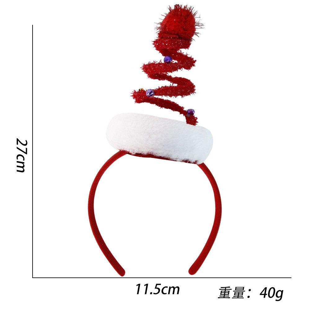Spiral Christmas Tree Headband