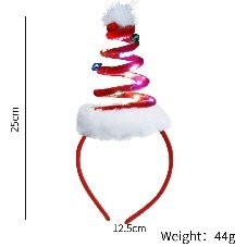 Spring Santa Hat Headband 25*12.5cm