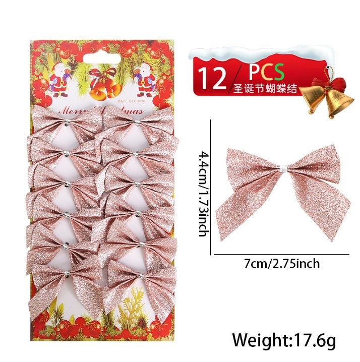 White Small Bow (12 Pc / Board) 2
