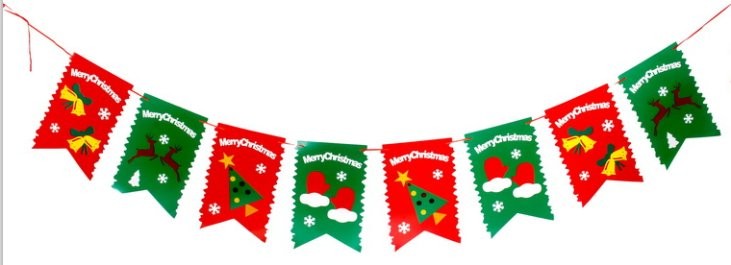 Zigzag Fishtail Bunting (Bell / Reindeer / Tree / Mitten)