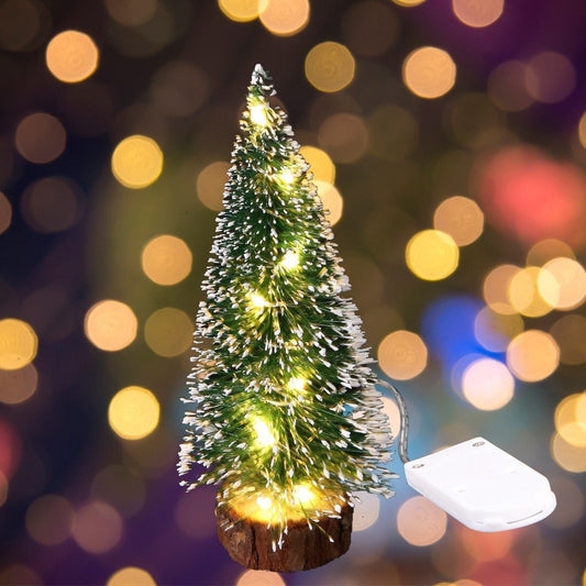 10CM Warm Light Christmas Tree