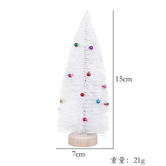 15CM White Bell Christmas Tree