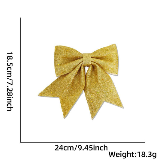 18.5CM Gold Bow