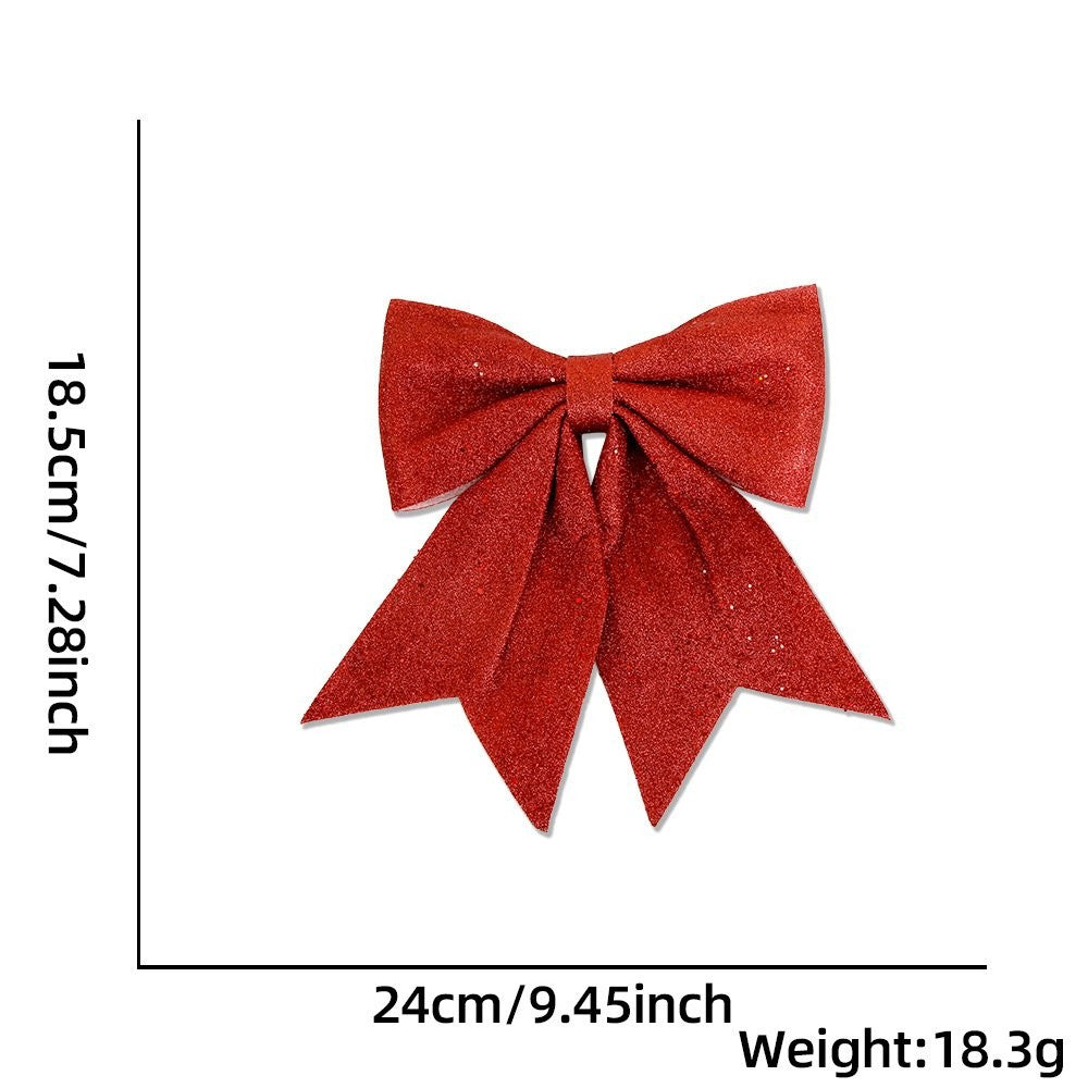 18.5CM Red Bow