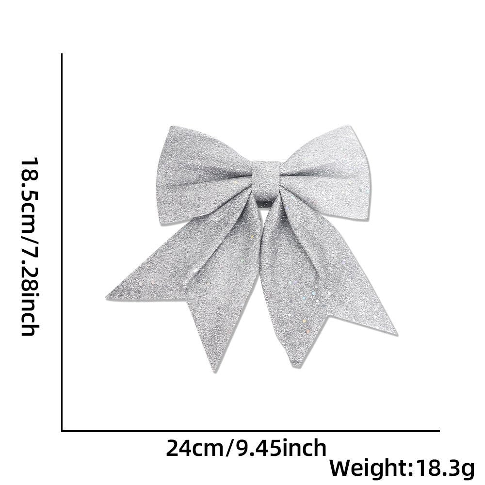 18.5CM Silver Bow