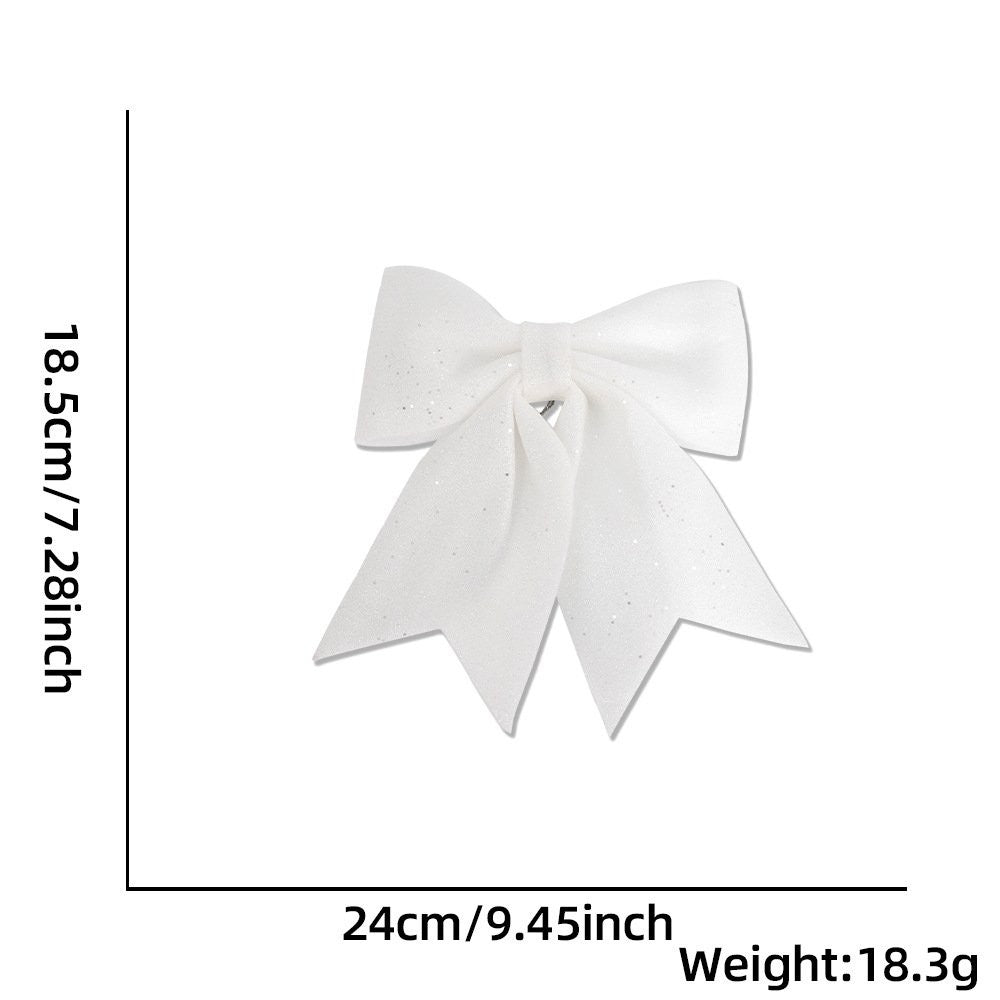 18.5CM White Bow