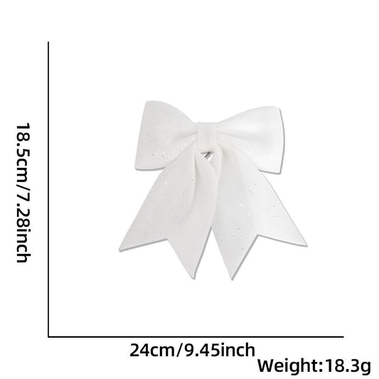 18.5CM White Bow