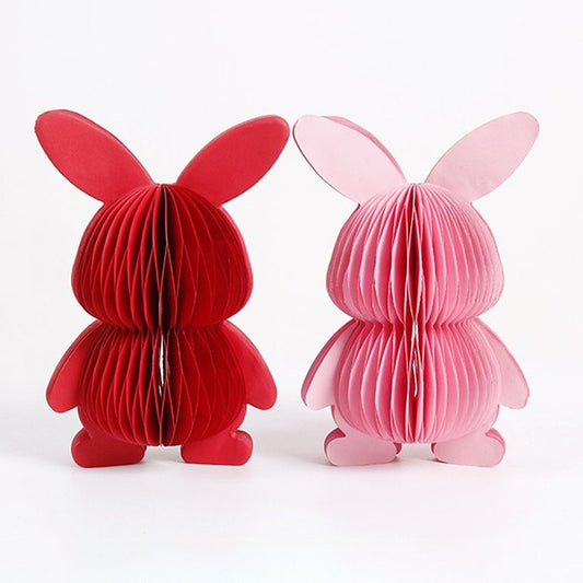 18cm Honeycomb Bunny (110 Colored Paper)