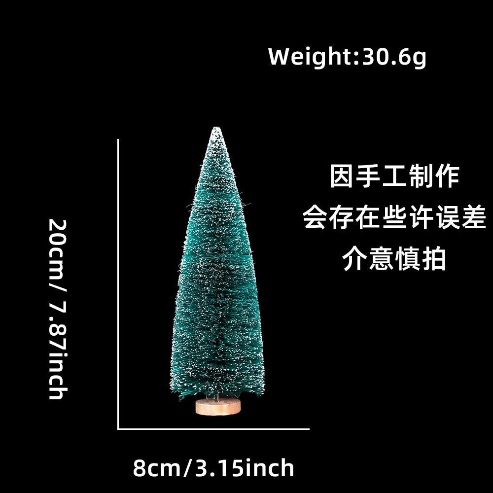 20CM Blue Green Color Tree