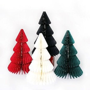 25cm 4-Layer Honeycomb Tree (110g Colored Paper)