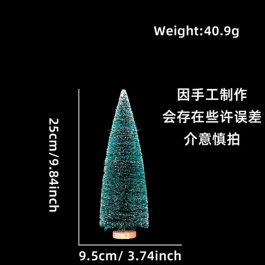 25CM Blue Green Color Tree