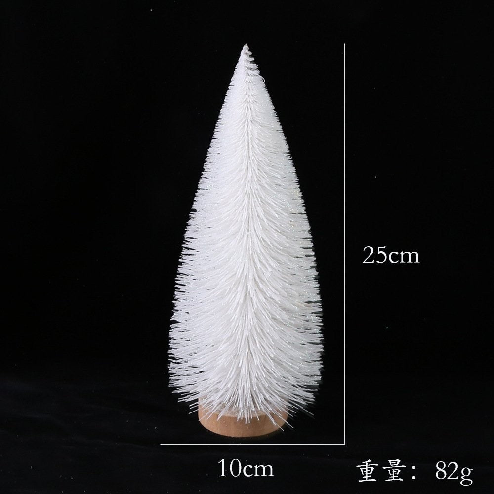 25cm Warm Light White Christmas Tree