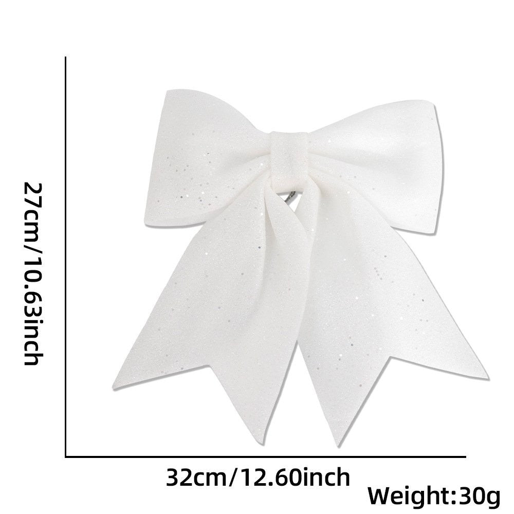 27CM White Bow