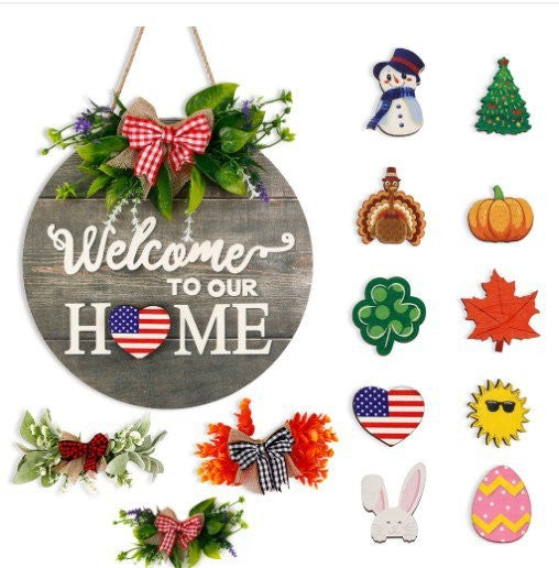 28cm Wood Sign Hanging Sign