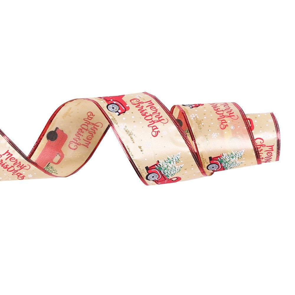 2M Gold Car Ribbon