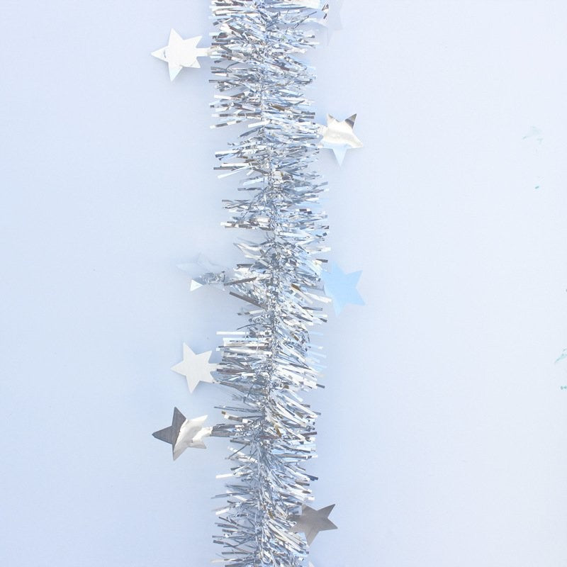 2M Gold Star Tinsel Boa 2