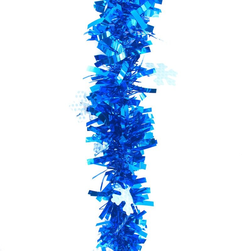 2M Red Snowflake Tinsel 23*23cm 4