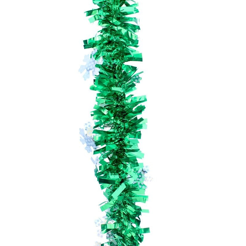 2M Red Snowflake Tinsel 23*23cm 6